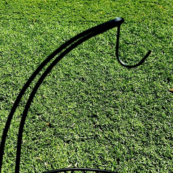 Black Scroll Banana Holder with Fruit Basket - Picture 8 of 8